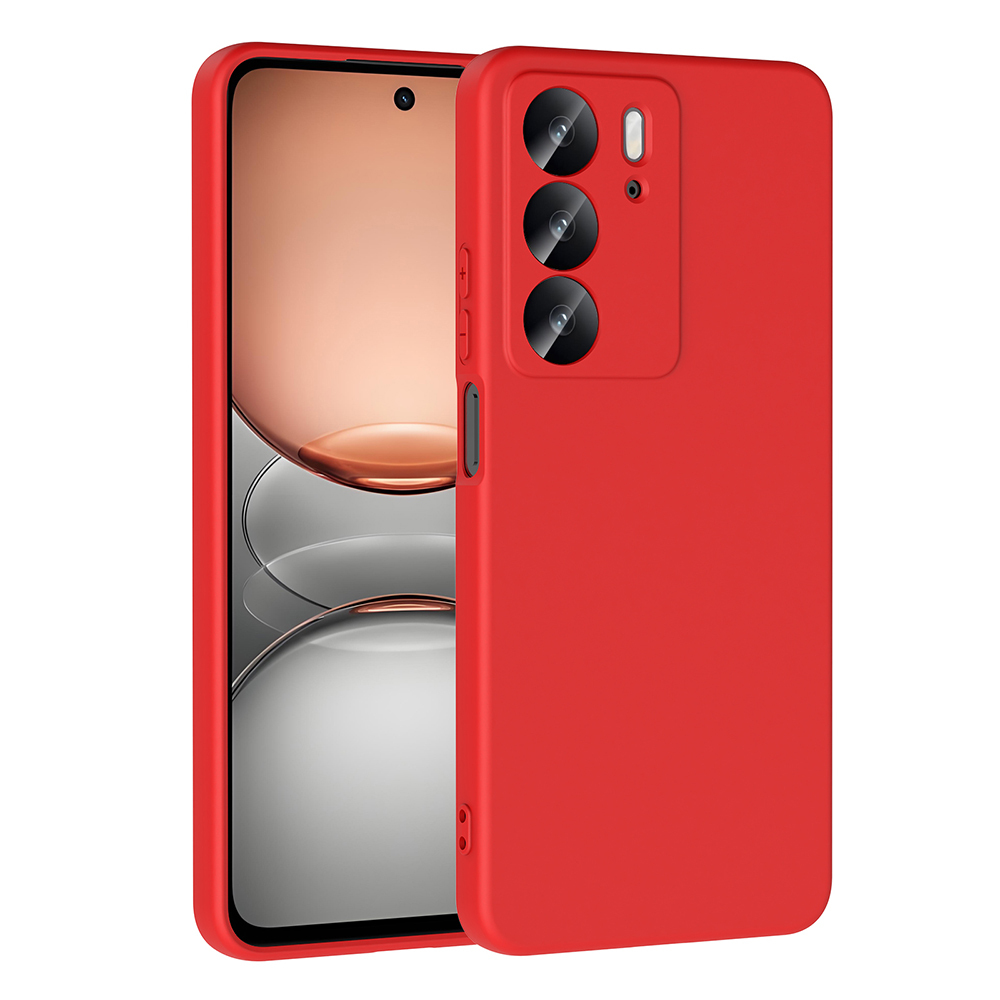 Realme C75 Kılıf NXXA Mara Lansman Kapak - Kırmızı