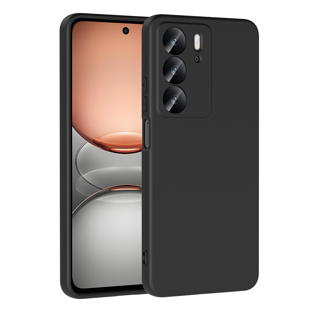 Realme C75 Kılıf NXXA Mara Lansman Kapak - Siyah