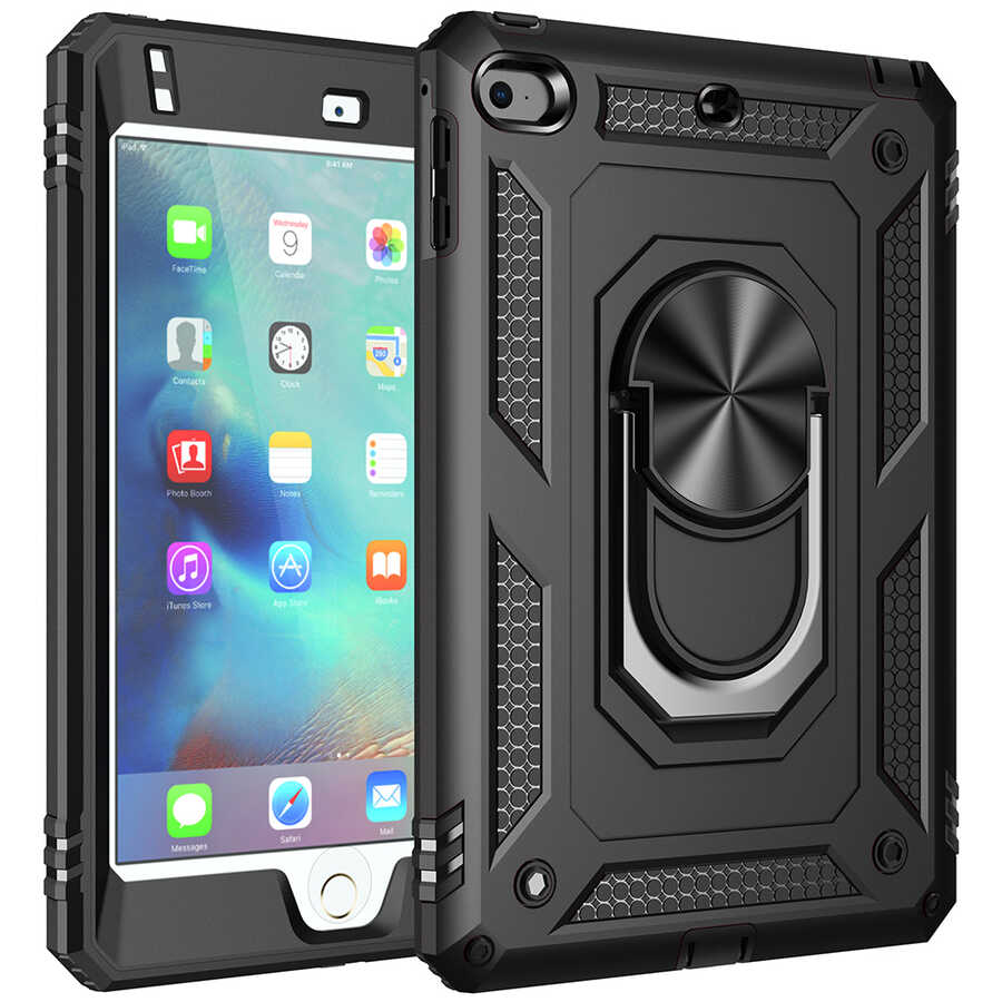 iPad Mini 4. Nesil  - Uyumlu Uyumlu NXXA Tablet Vega Kapak-Siyah