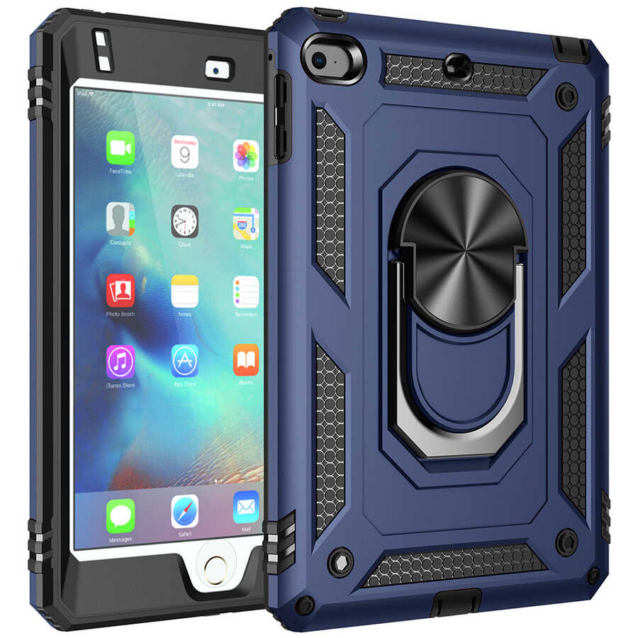 iPad Mini 4. Nesil  - Uyumlu Uyumlu NXXA Tablet Vega Kapak-Mavi