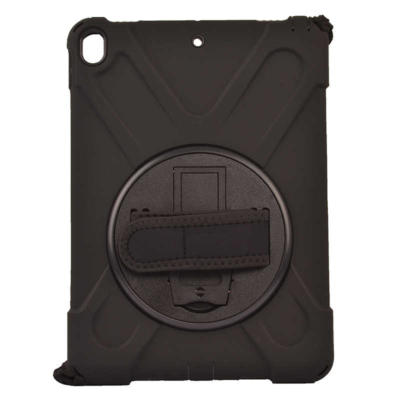 iPad Pro 10.5 (7.Nesil) - Uyumlu Uyumlu NXXA Defender Tablet Silikon-Siyah