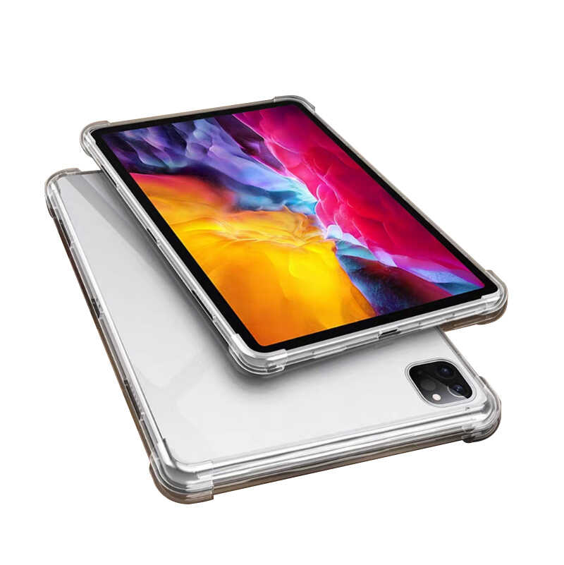iPad Pro 11 2020 (2.Nesil) - Uyumlu Uyumlu NXXA Tablet Nitro Anti Shock Silikon Kapak-Renksiz
