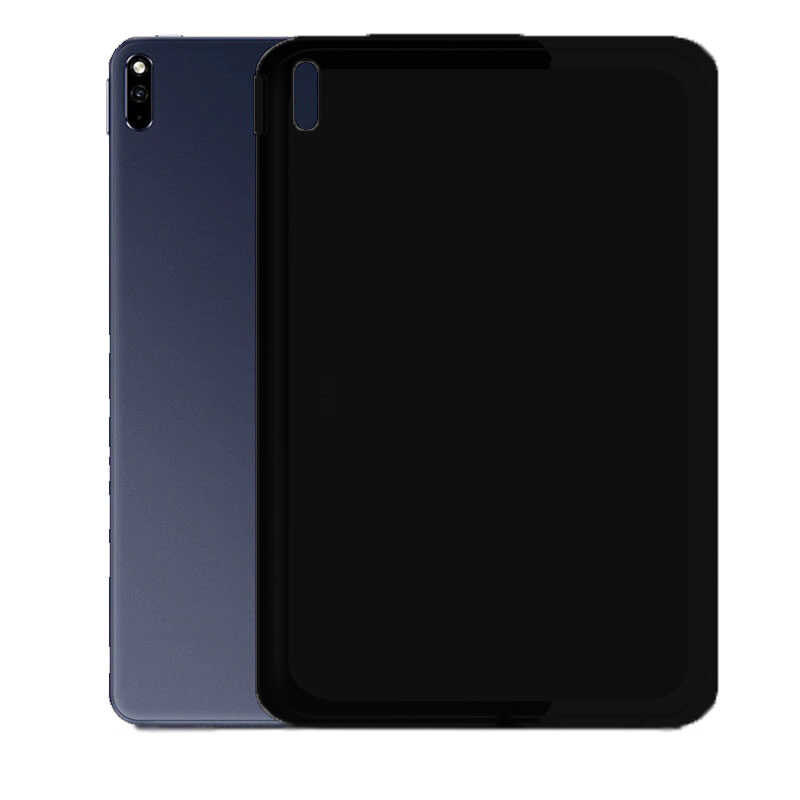 MatePad 10.4  Uyumlu NXXA Tablet Süper Silikon Kapak-Siyah