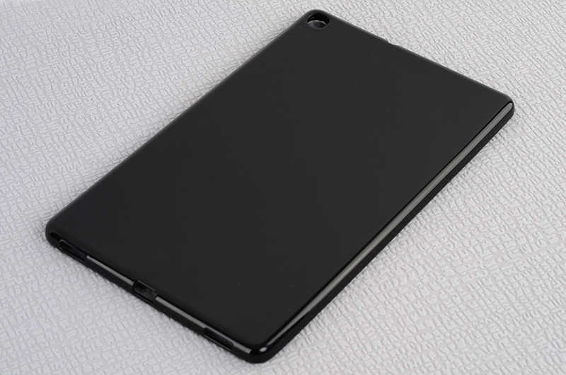 Galaxy Tab A 10.1 (2019) T510 Kılıf  Uyumlu NXXA Tablet Süper Silikon Kapak-Siyah