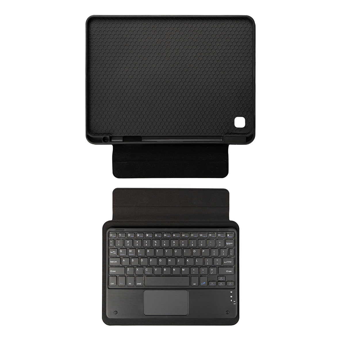 Galaxy Tab A 8.0 (2019)  Uyumlu NXXA Border Keyboard Bluetooh Bağlantılı Standlı Klavyeli Tablet Kılıf