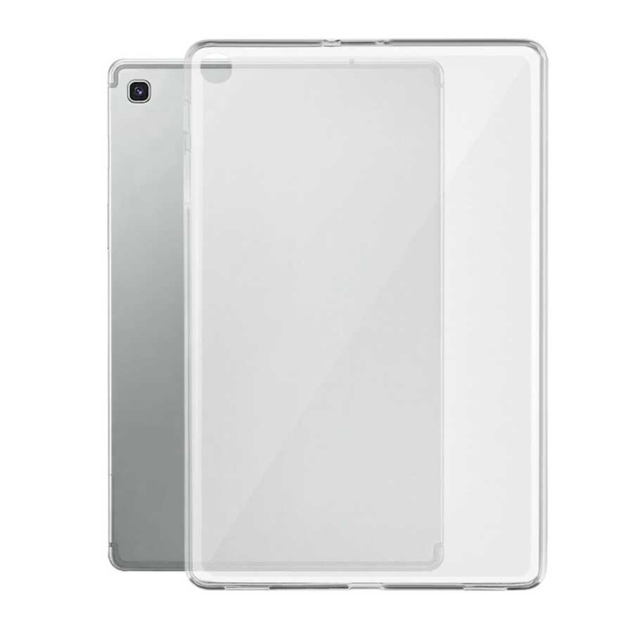 Galaxy Tab A7 Lite T225 Kılıf  Uyumlu NXXA Tablet Süper Silikon Kapak-Renksiz