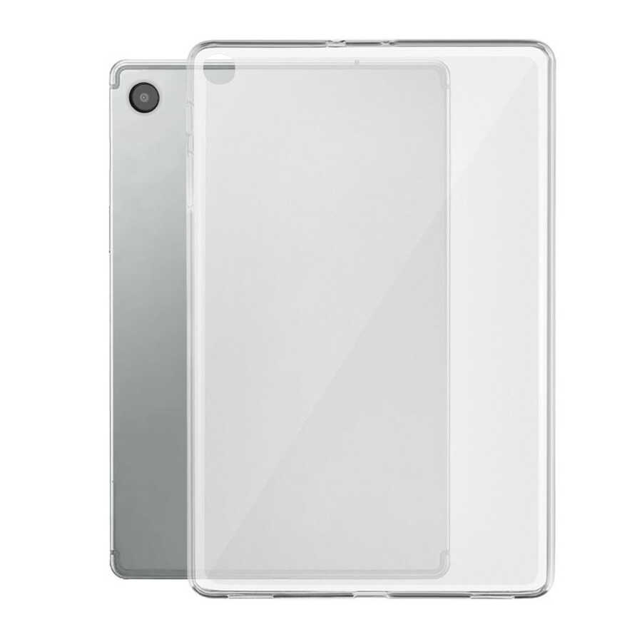 Galaxy Tab A8 10.5 SM-X200 (2021) Kılıf  Uyumlu NXXA Tablet Süper Silikon Kapak-Renksiz