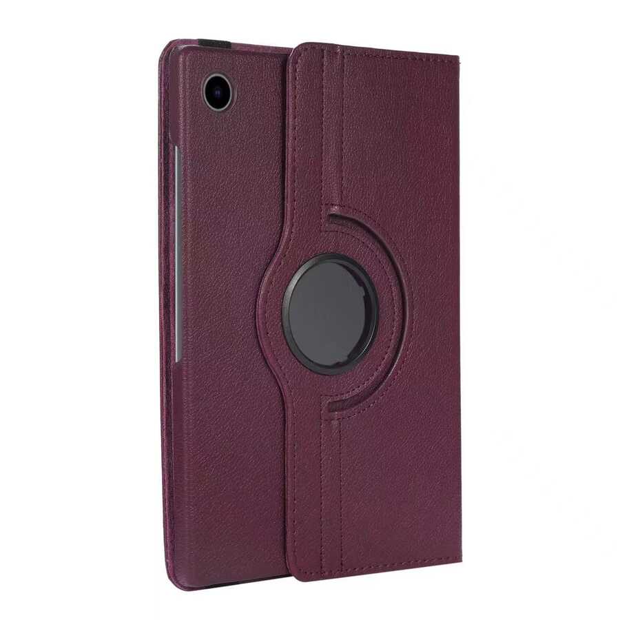 Galaxy Tab A8 10.5 SM-X200 (2021)  Uyumlu NXXA Dönebilen Standlı Kılıf-Mor