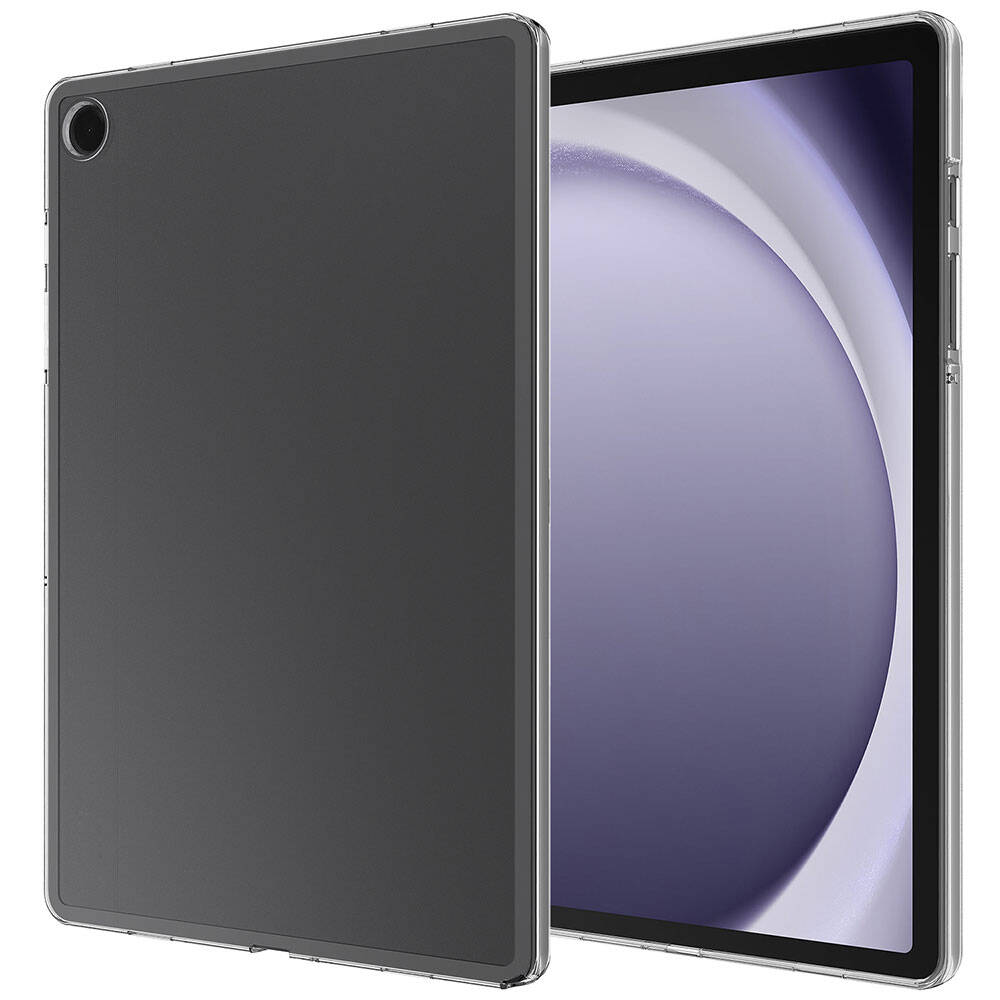 Galaxy Tab A9 Kılıf Uyumlu NXXA Tablet Süper Silikon Kapak-Renksiz