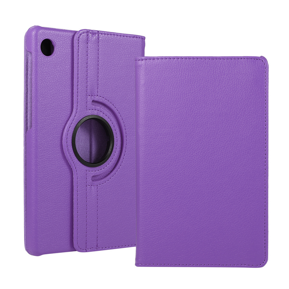 Lenovo Tab M10 TB-328F 3. Jenerasyon  Uyumlu NXXA Dönebilen Standlı Kılıf-Mor