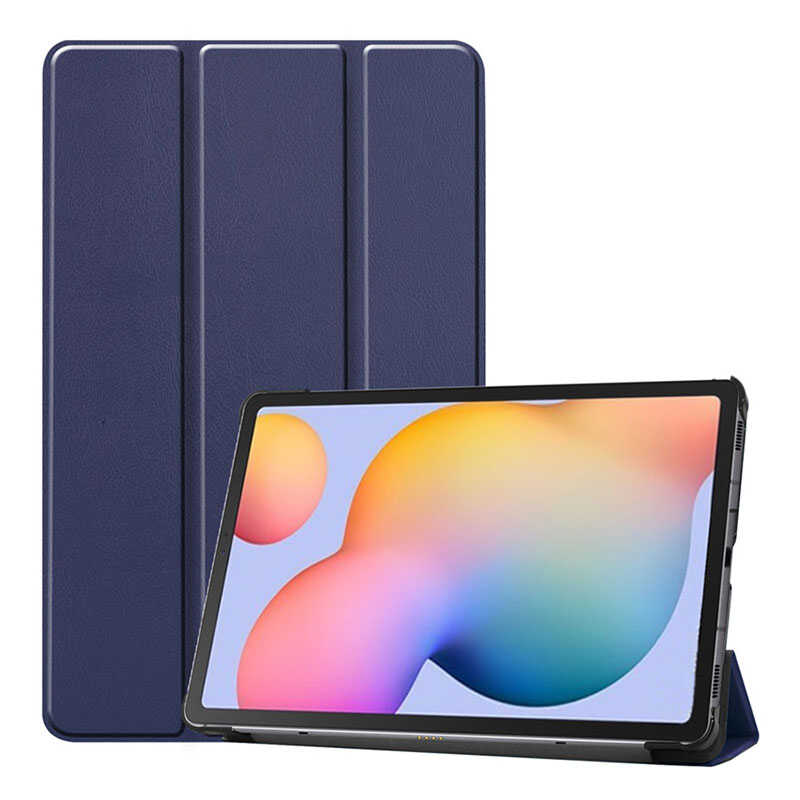 Lenovo Tab P11 Pro 11.2" 2.Nesil  Uyumlu NXXA Smart Cover Standlı 1-1 Kılıf-Lacivert