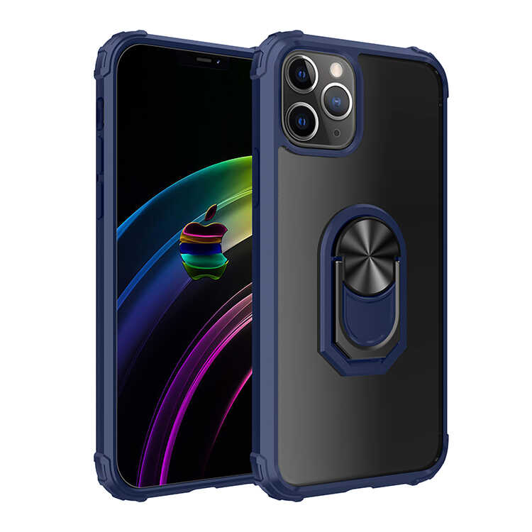 iPhone 12 Pro Max Uyumlu NXXA Mola Kapak-Lacivert