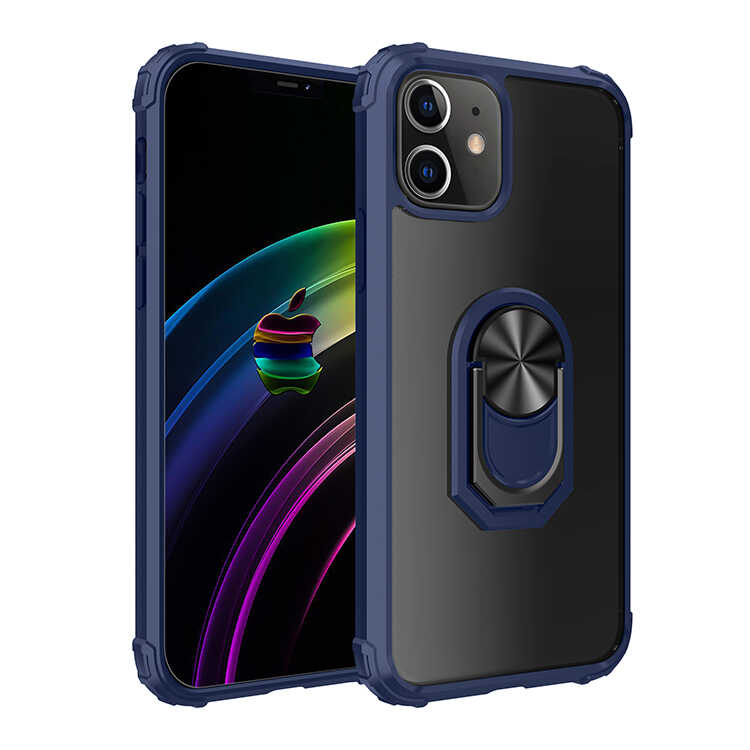 iPhone 12 Uyumlu NXXA Mola Kapak-Lacivert