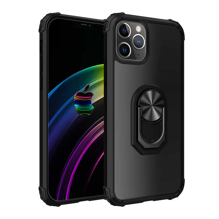 iPhone 12 Pro Uyumlu NXXA Mola Kapak-Siyah