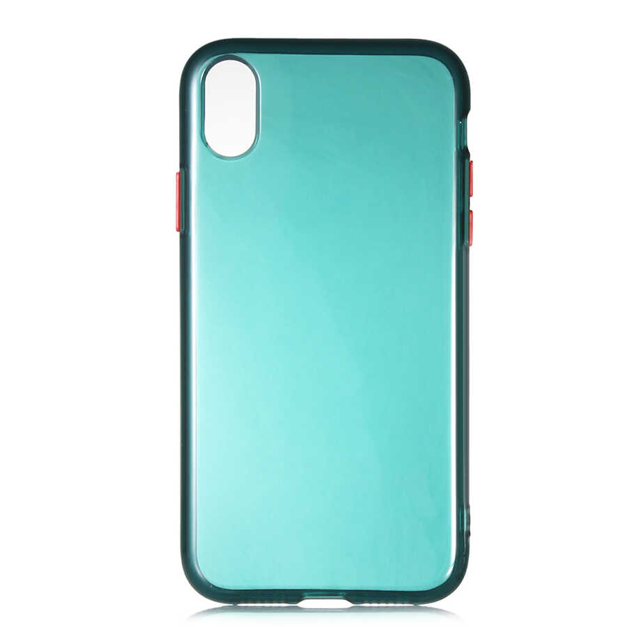 iPhone XR 6.1 Uyumlu NXXA Bistro Kapak-Koyu Yeşil