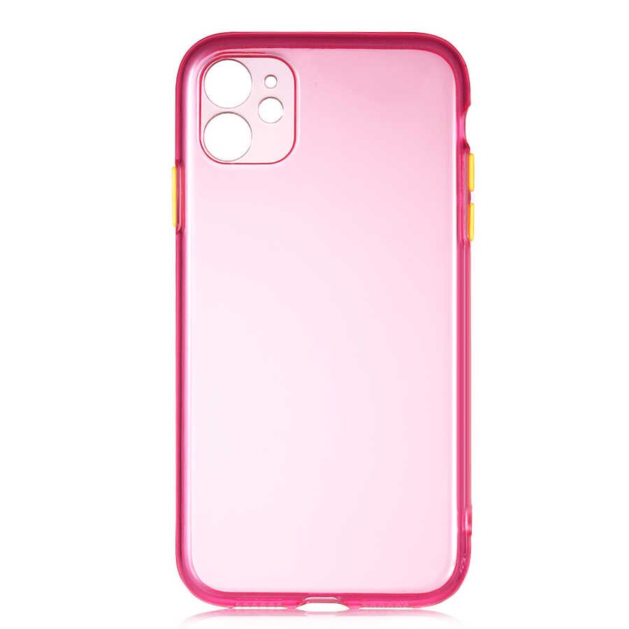 iPhone 11 Uyumlu NXXA Bistro Kapak-Pembe