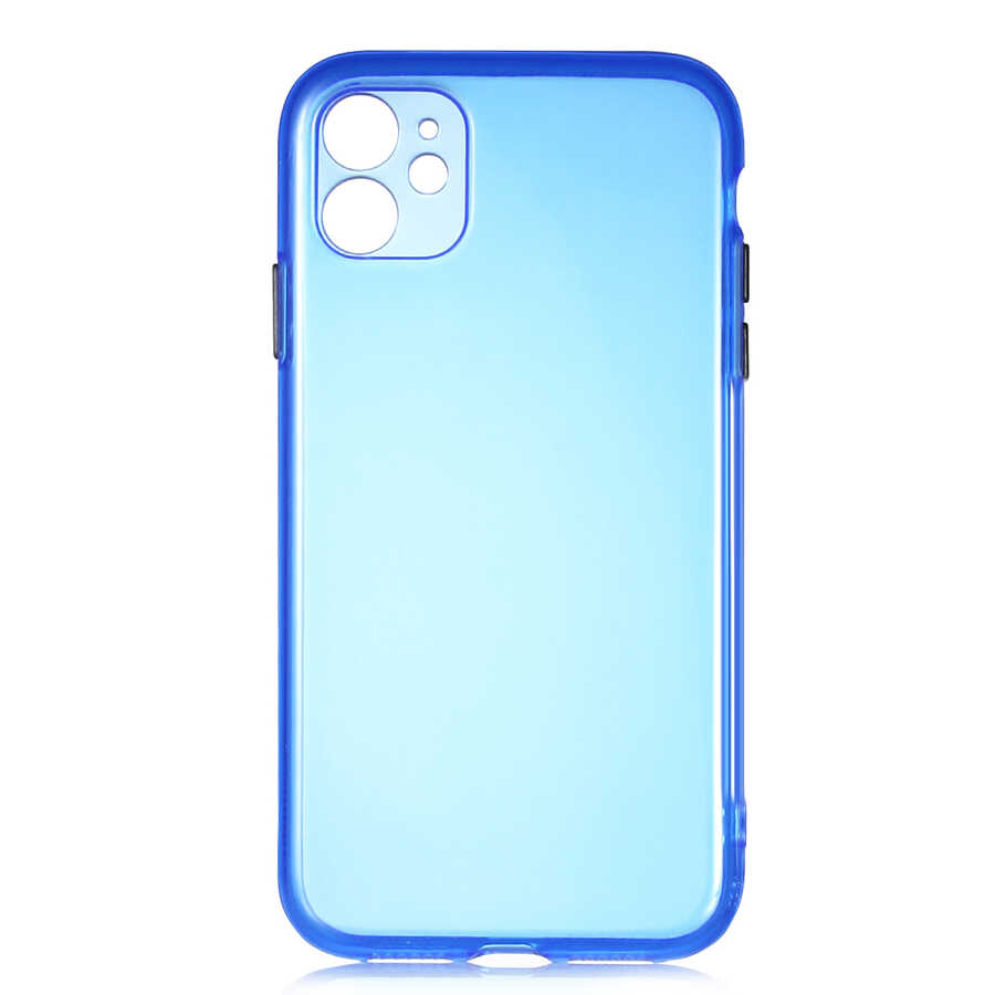 iPhone 11 Uyumlu NXXA Bistro Kapak-Mavi