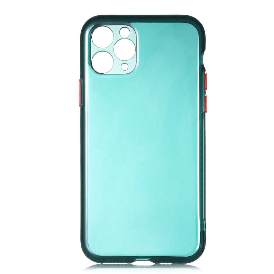 iPhone 11 Pro Uyumlu NXXA Bistro Kapak-Koyu Yeşil