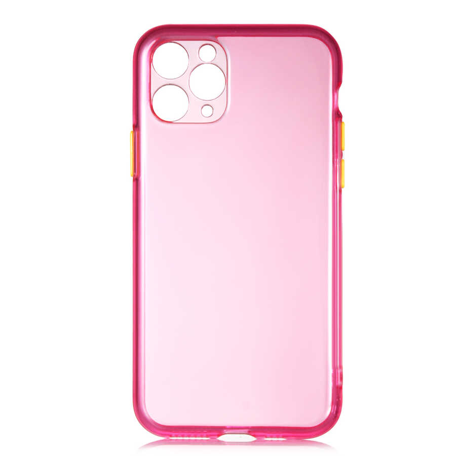 iPhone 11 Pro Max Uyumlu NXXA Bistro Kapak-Pembe