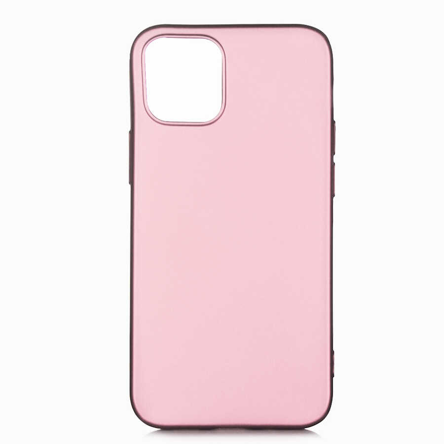 iPhone 12 Uyumlu NXXA Premier Silikon Kapak-Rose Gold