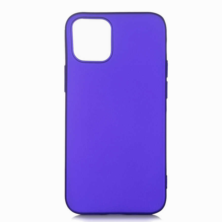 iPhone 12 Pro Max Uyumlu NXXA Premier Silikon Kapak-Saks Mavi
