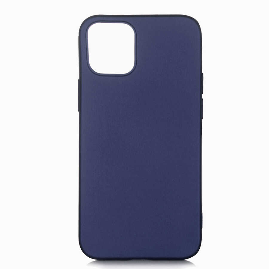 iPhone 12 Pro Max Uyumlu NXXA Premier Silikon Kapak-Lacivert