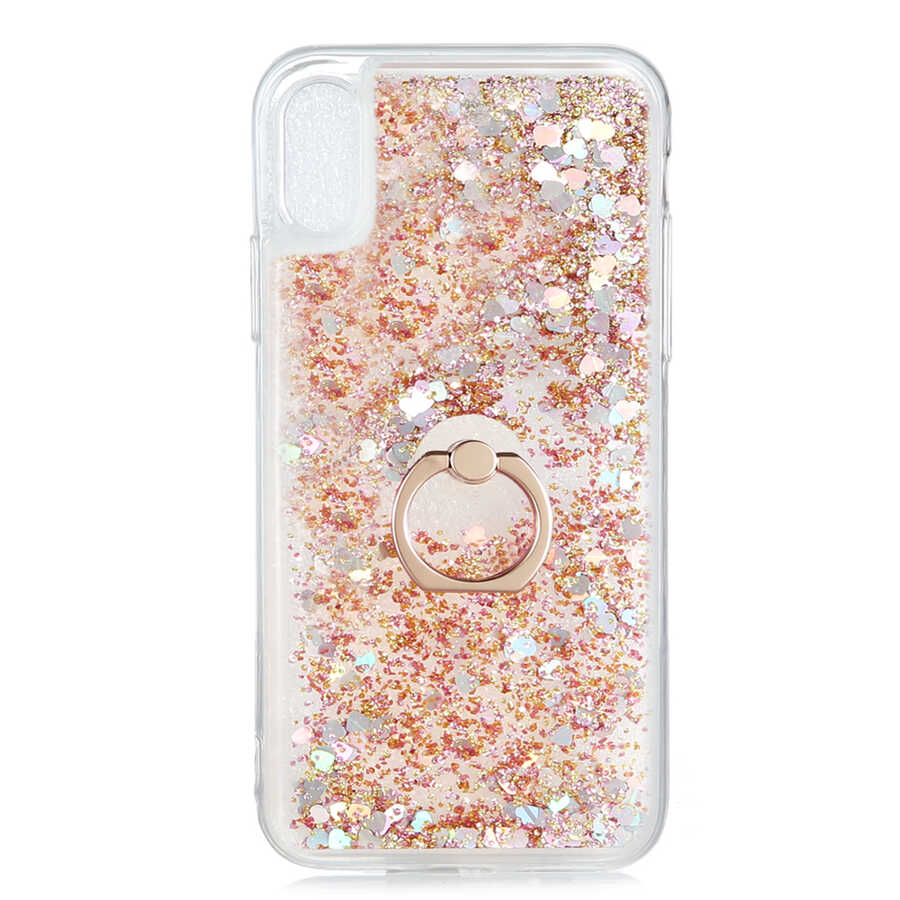 iPhone X Uyumlu NXXA Milce Kapak-Gold