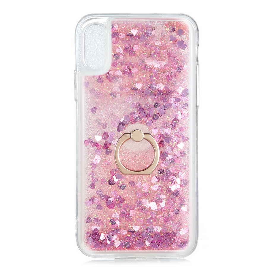 iPhone XS 5.8 Uyumlu NXXA Milce Kapak-Pembe