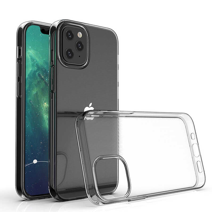 iPhone 12 Mini Uyumlu NXXA Süper Silikon Kapak-Renksiz