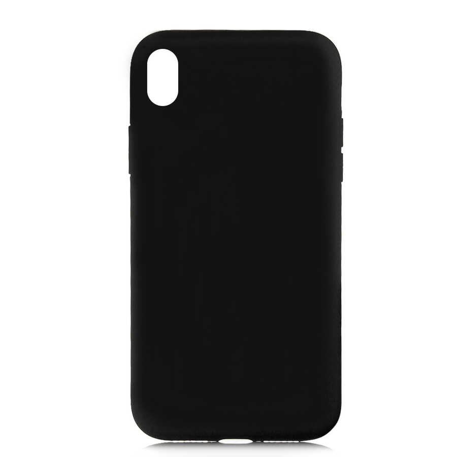iPhone XR 6.1 Uyumlu NXXA LSR LaAAKan Kapak-Siyah