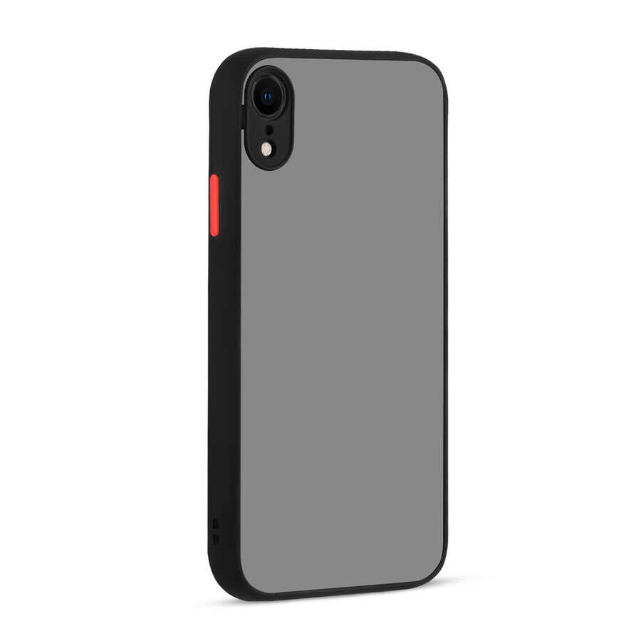 iPhone XR 6.1 Uyumlu NXXA Hux Kapak-Siyah