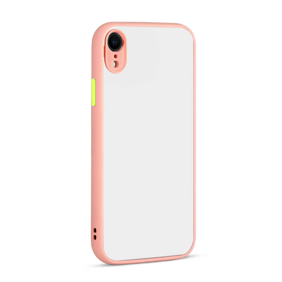 iPhone XR 6.1 Uyumlu NXXA Hux Kapak-Pembe