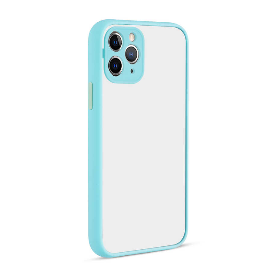 iPhone 11 Pro Uyumlu NXXA Hux Kapak-Turkuaz