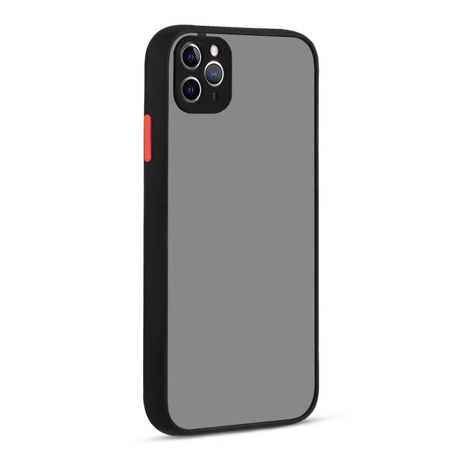 iPhone 11 Pro Max Uyumlu NXXA Hux Kapak-Siyah