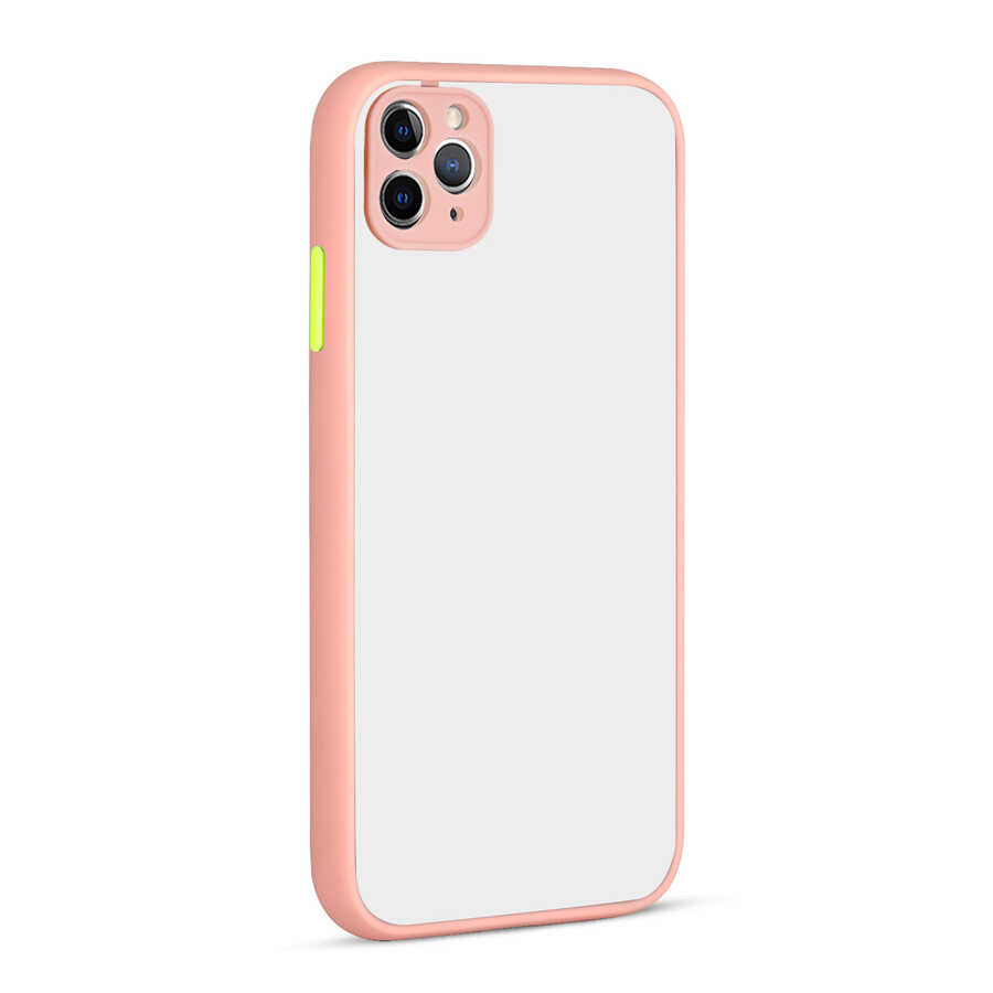 iPhone 11 Pro Max Uyumlu NXXA Hux Kapak-Pembe