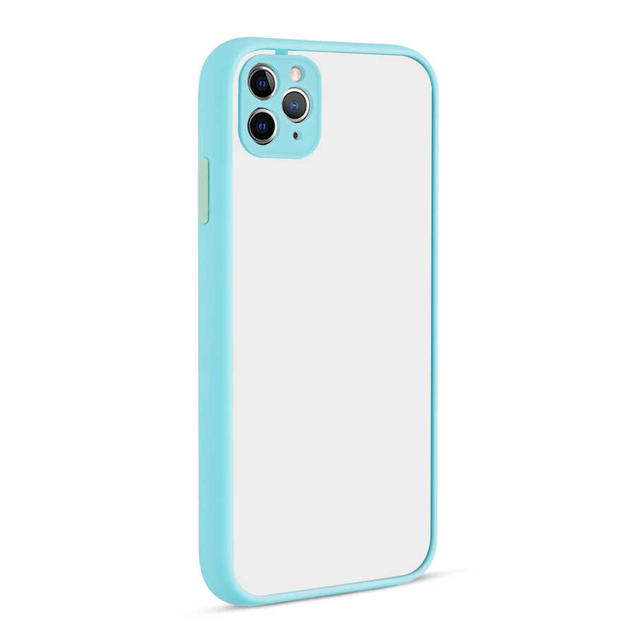 iPhone 11 Pro Max Uyumlu NXXA Hux Kapak-Turkuaz