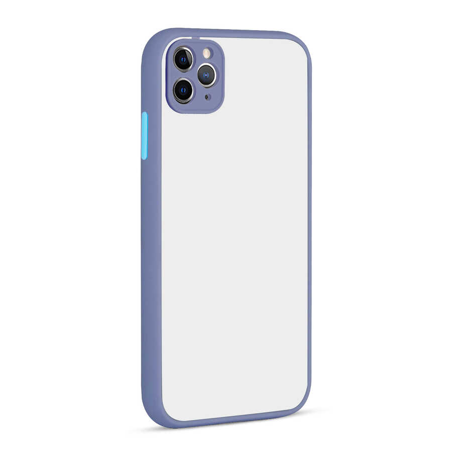 iPhone 11 Pro Max Uyumlu NXXA Hux Kapak-Mor