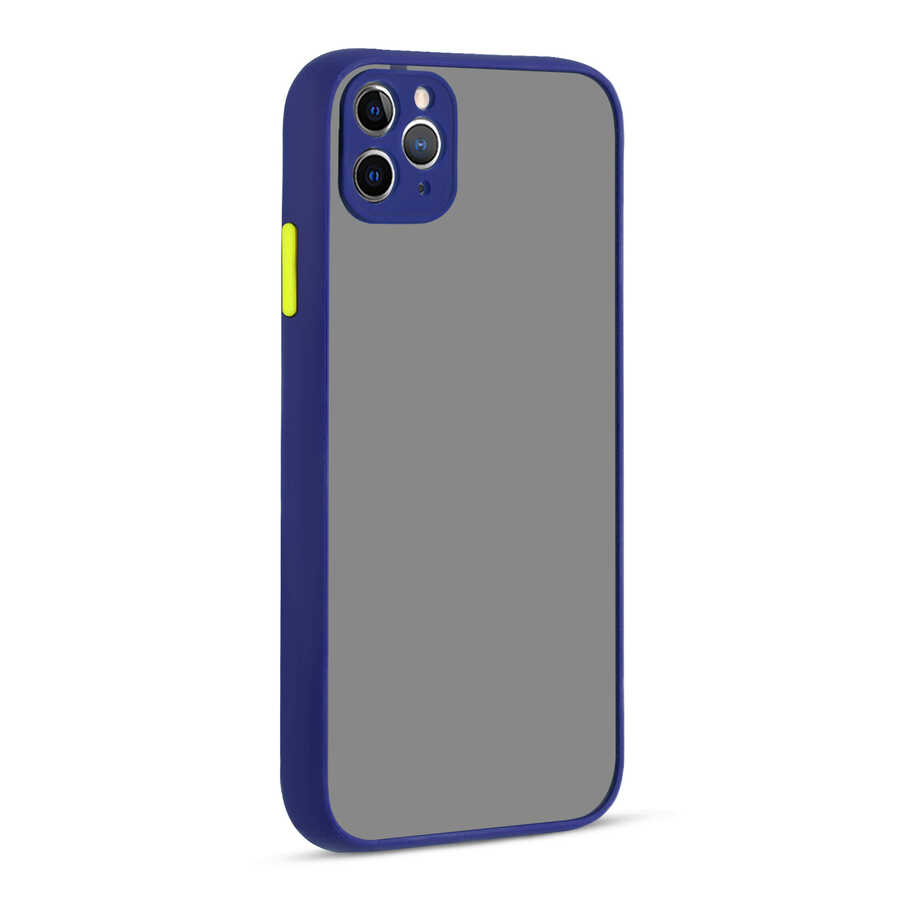 iPhone 11 Pro Max Uyumlu NXXA Hux Kapak-Lacivert