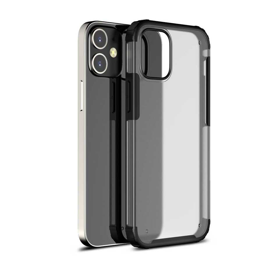 iPhone 12 Mini Uyumlu NXXA Volks Kapak-Siyah