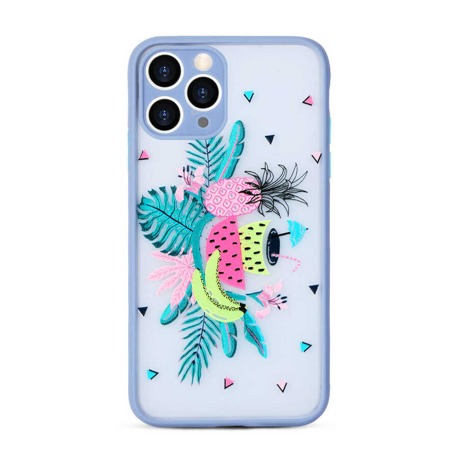 iPhone 11 Pro Max Uyumlu NXXA Fily Kapak-Mor
