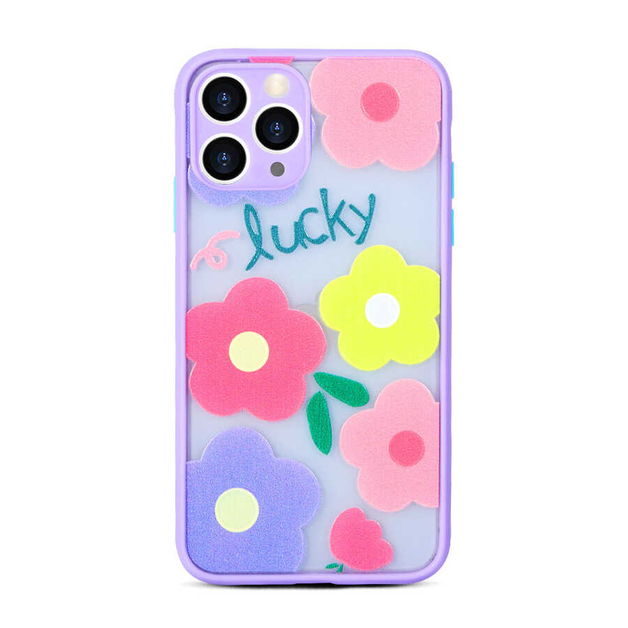 iPhone 11 Pro Max Uyumlu NXXA Fily Kapak-Lila