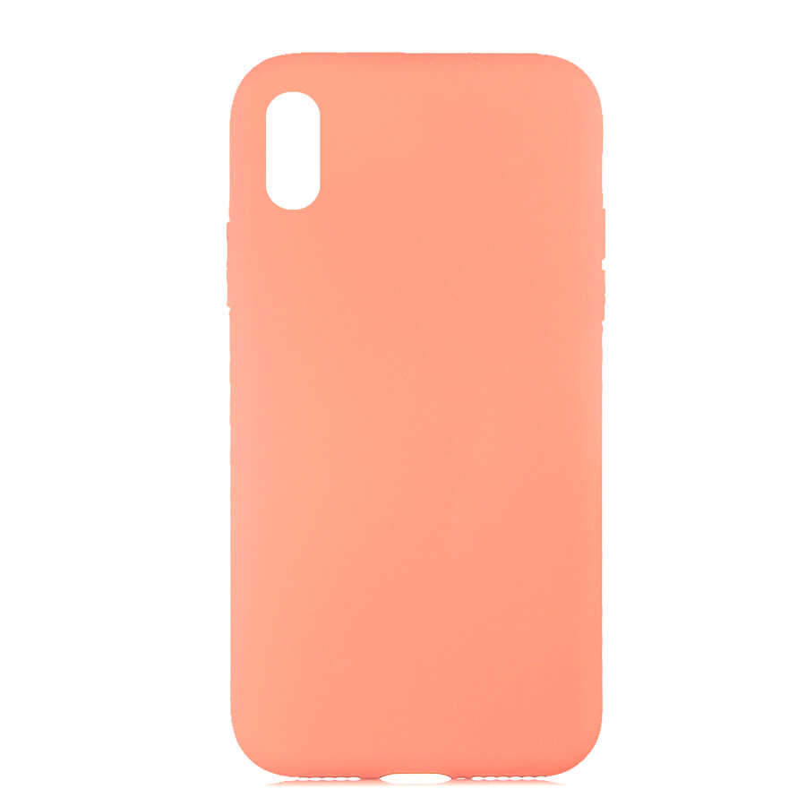iPhone X Uyumlu NXXA LSR LaAAKan Kapak-Açık Turuncu