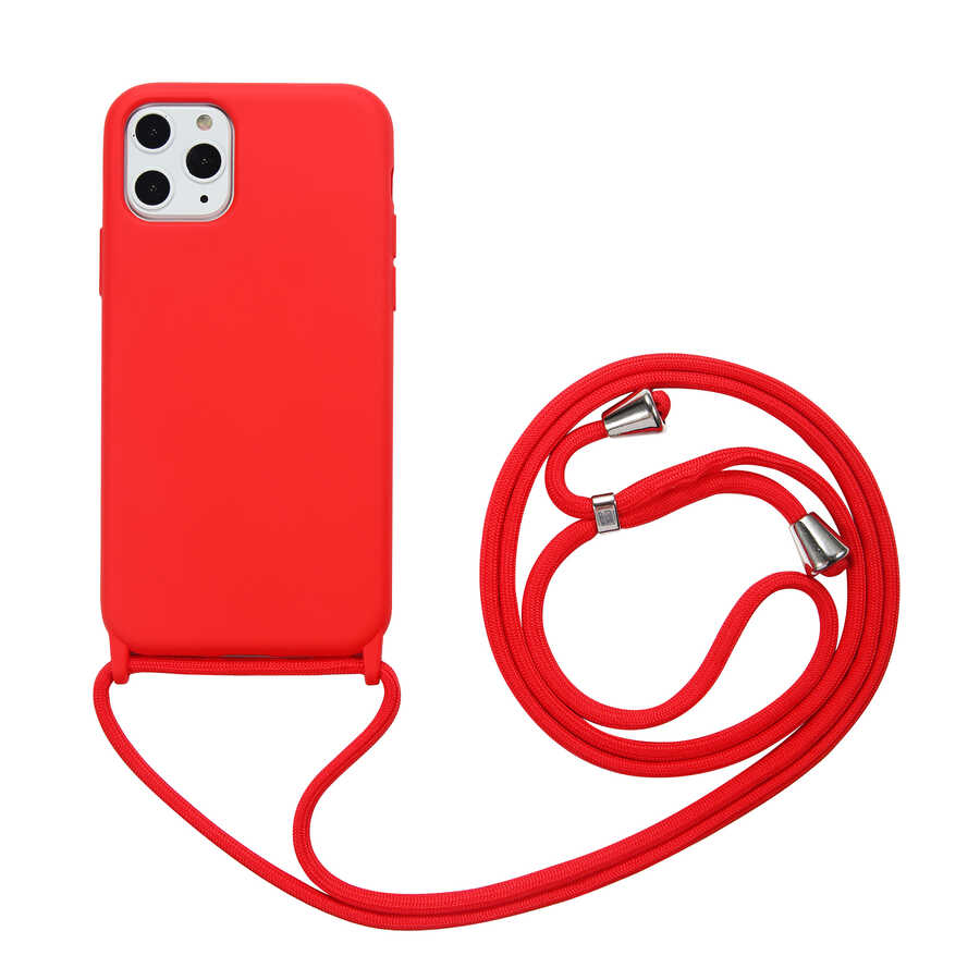 iPhone 11 Pro Kılıf NXXA Ropi Kapak-Kırmızı