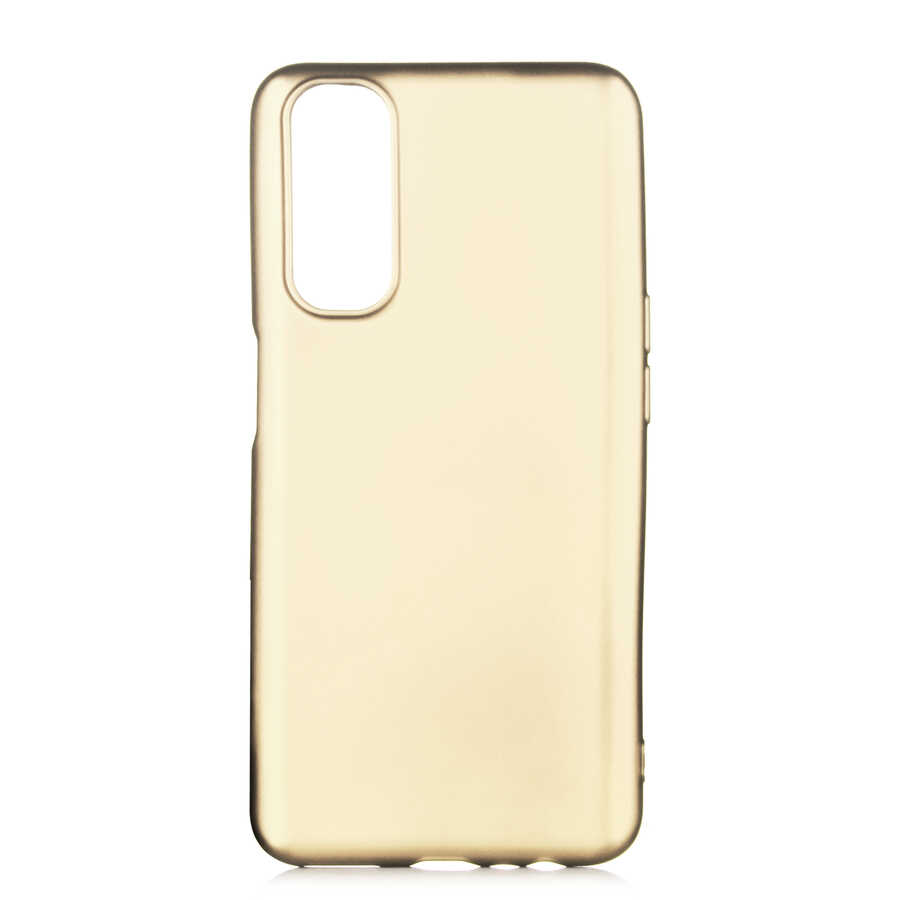 Realme 7 Kılıf NXXA Premier Silikon Kapak-Gold