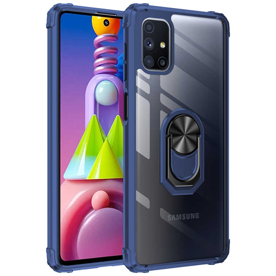 Galaxy M51 Kılıf NXXA Mola Kapak-Lacivert