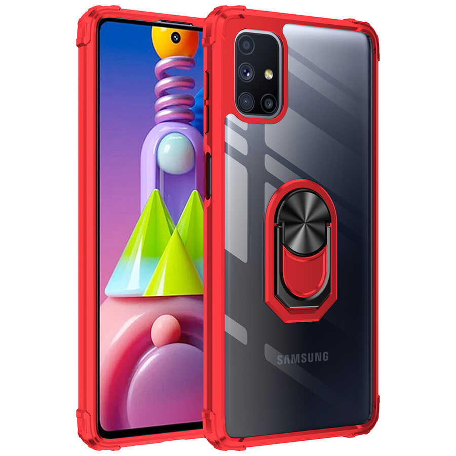 Galaxy M51 Kılıf NXXA Mola Kapak-Kırmızı