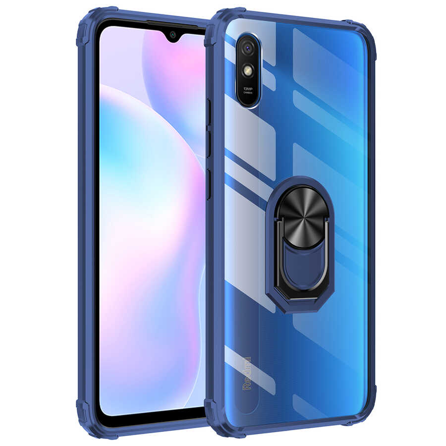 Xiaomi Redmi 9A Kılıf NXXA Mola Kapak-Lacivert