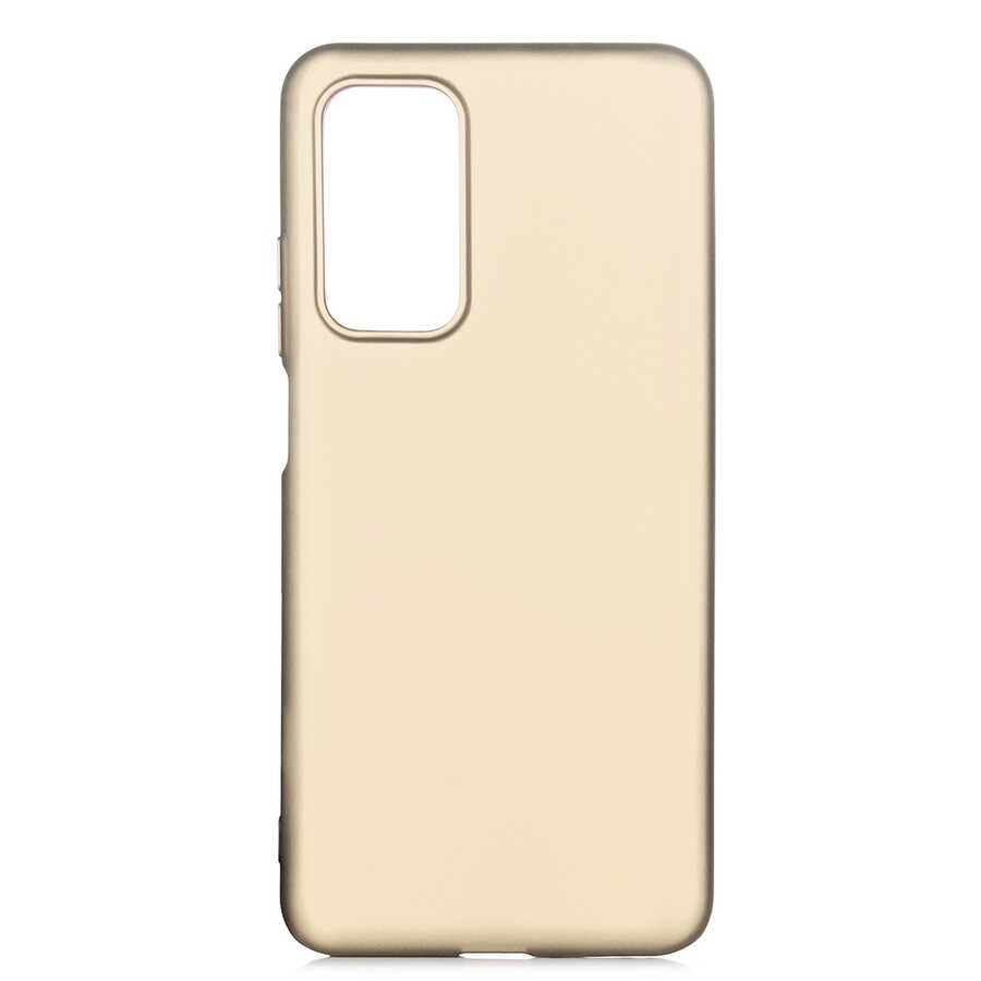 Xiaomi Mi 10T 5G Kılıf NXXA Premier Silikon Kapak-Gold