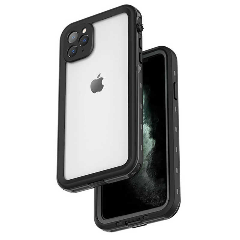 iPhone 12 Pro Max Kılıf 1-1 Su Geçirmez Kılıf-Siyah