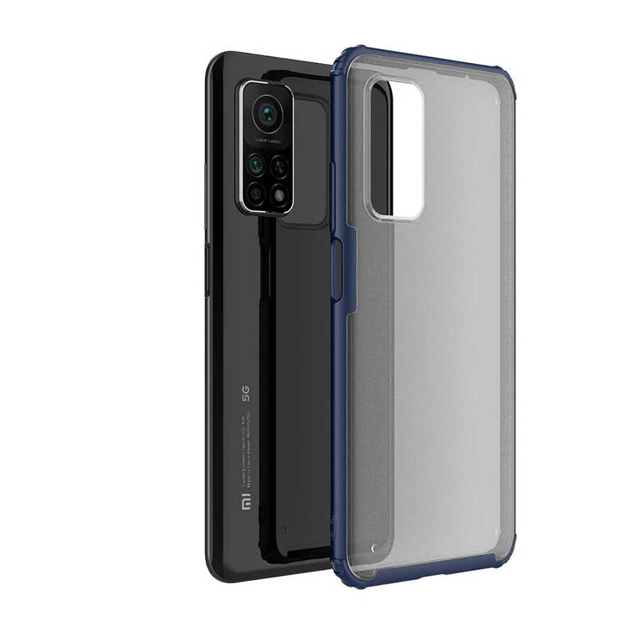 Xiaomi Mi 10T 5G Kılıf NXXA Volks Kapak-Lacivert